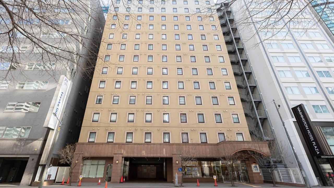 Toyoko Inn Hokkaido Sapporo-Eki Kita-Guchi Buitenkant foto