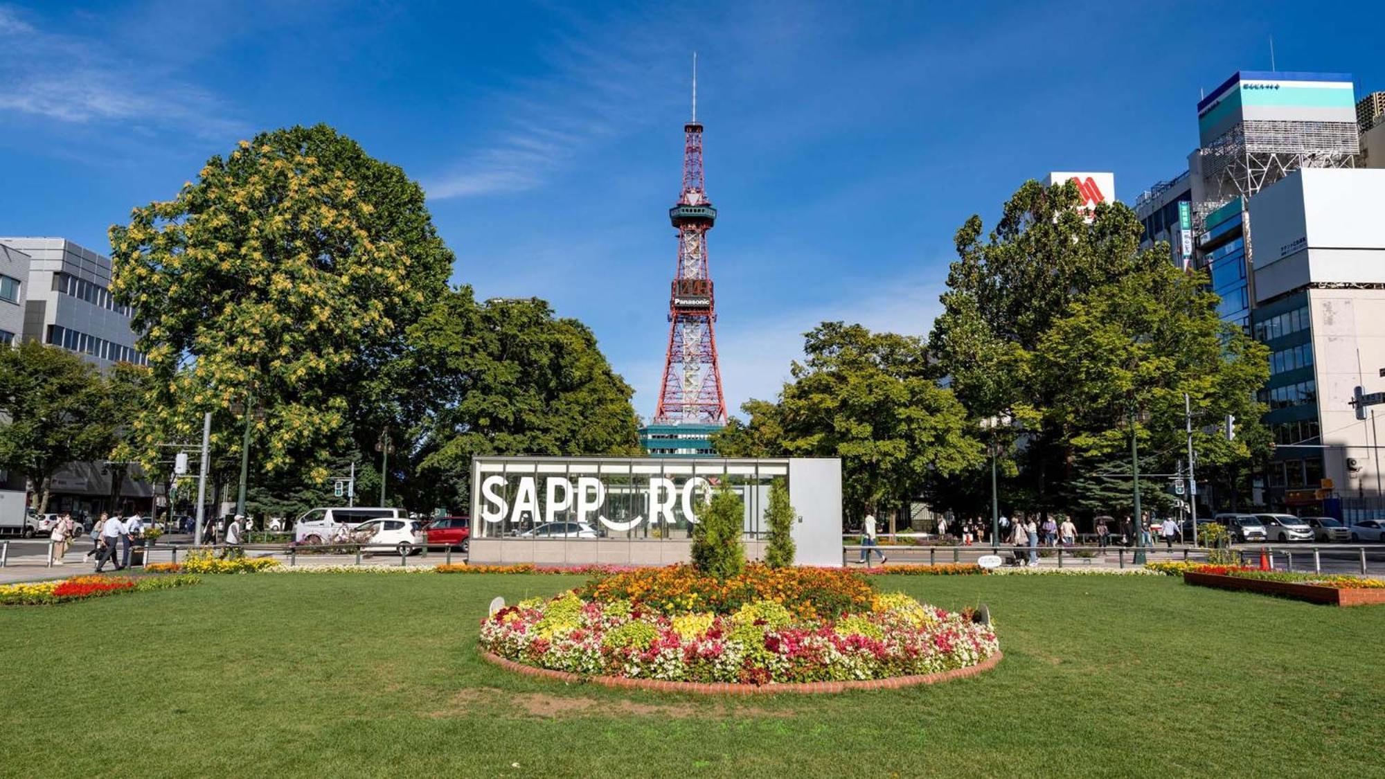 Toyoko Inn Hokkaido Sapporo-Eki Kita-Guchi Buitenkant foto